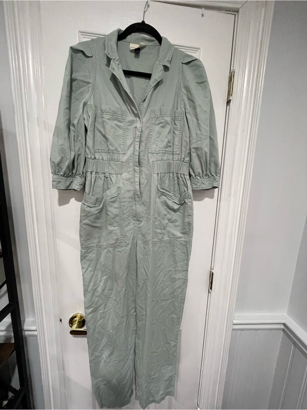Universal Thread Sage Green Utility Jumpsuit Jacket